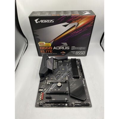 【座間相武台】中古  GIGABYTE B550 AORUS ELITE (B550 AM4 ATX DDR4) 142913 