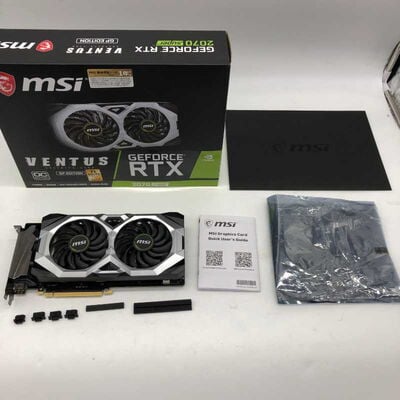 【郡山安積店】中古  MSI GeForce RTX 2070 SUPER VENTUS GP OC (RTX2070 SUPER 8GB PCIE) 4640002849 