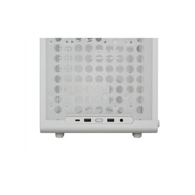 CoolerMaster  Qube 340 White Q340-WGNN-S00 (MicroATX ガラスパネル ホワイト) 