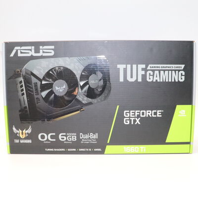 【札幌店】中古  ASUS TUF-GTX1660TI-O6G-GAMING 3310003532 