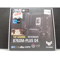 中古  ASUS TUF GAMING B760M-PLUS D4 (B760 mATX DDR4) 167272 