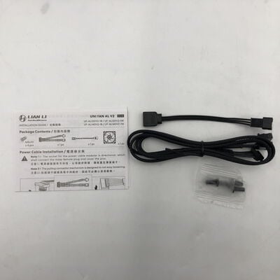 【福井日之出店】中古  Lian Li AL140-1B V2(UNIFAN AL V2 140 BK 1PK) 5200000800 