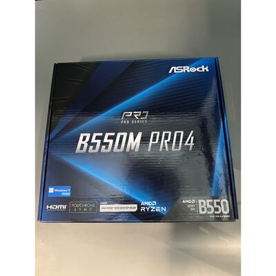 【座間相武台】中古  ASRock B550M Pro4 (B550 AM4 mATX DDR4) 142938 