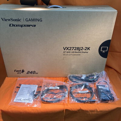 【なんば店】中古  ViewSonic VX2728J2-2K-7（27インチ WQHD 2560×1440 240Hz） 3280021333 
