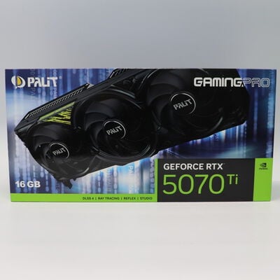 【札幌店】中古  Palit NE7507T019T2-GB2031A (RTX5070Ti GamingPro 16GB) 176552 