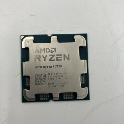 【なんば店】中古  AMD Ryzen 7 7700 (AM5/3.8GHz/40M/C8/T16/65W) 1460024624 