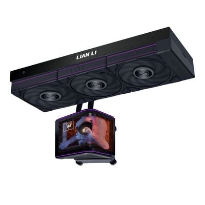 Lian-Li  HydroShift II OLED CURVED 360 P28 GHS2OLDC36PB (360mm ブラック) 