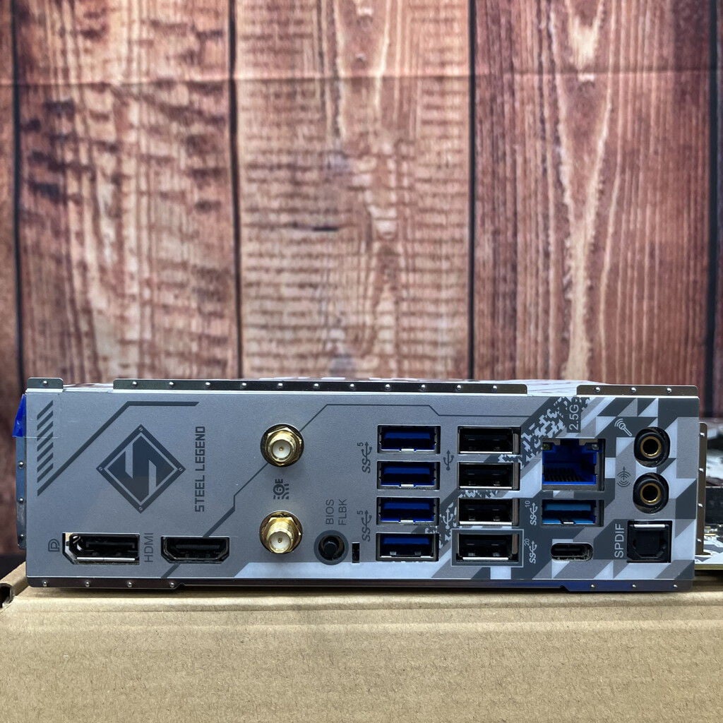 (中古) ASRock B650 STEEL LEGEND WiFi 中古 ASRock B650 Steel Legend WiFi (B650 AM5 ATX) 168306 （319141