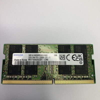【札幌店】中古  DDR4 PC4-25600 32GB SODIMM ノート用 148255 