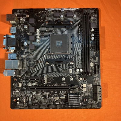 【なんば店】中古  ASRock A520M-HDV (A520 AM4 mATX DDR4) 143667 