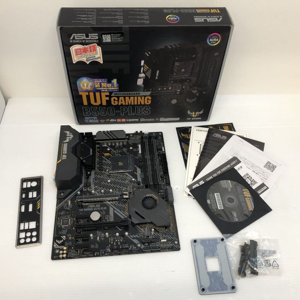 中古 ASUS TUF GAMING B550-PLUS (B550 AM4 ATX DDR4) 142910 （310511