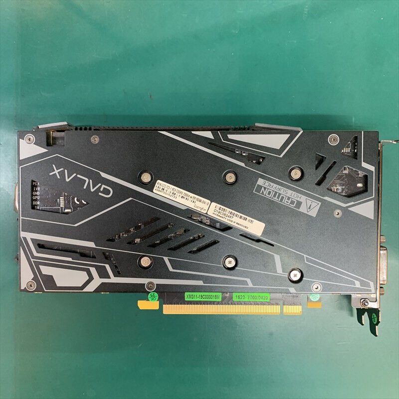 中古 玄人志向 GK-RTX2070-E8GB/WHITE (RTX2070 8G) 138341 （402110