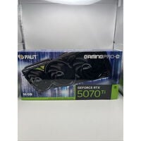 中古  Palit NE7507T019T2-GB2031U(RTX5070Ti 16GB GamingPro-S) 188931 