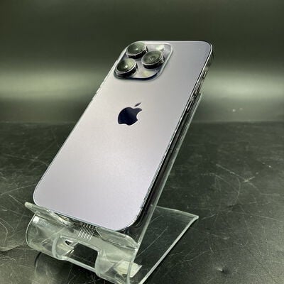 【大須店】中古  【au版SIMフリー】Apple iPhone14 Pro 6.1インチ 128GB (ディープパープル) MQ0F3J/A 155001 