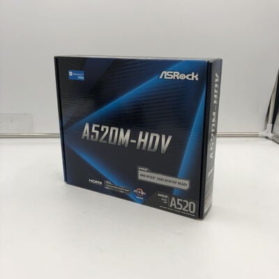 【福井日之出店】中古  ASRock A520M-HDV (A520 AM4 mATX DDR4) 143667 
