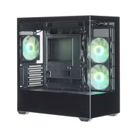 玄人志向  KRC-mT01B (MicroATX ガラス ブラック) 