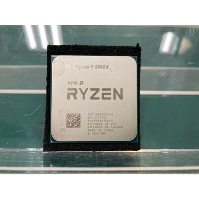 【富山本郷店】中古  AMD Ryzen 9 5900X (AM4/3.7/70M/C12/T24/105W) 143914 