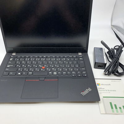 【宇都宮鶴田店】中古  LENOVO ThinkPad X13 (AMD Ryzen 5 Pro 4650U 2.10GHz/32GB/SSD256GB/-/オンボード/13.3/1920x1080/Wi-Fi/WEBCAM/W11P/Microsoft Office Home and Business 2024) 184183 