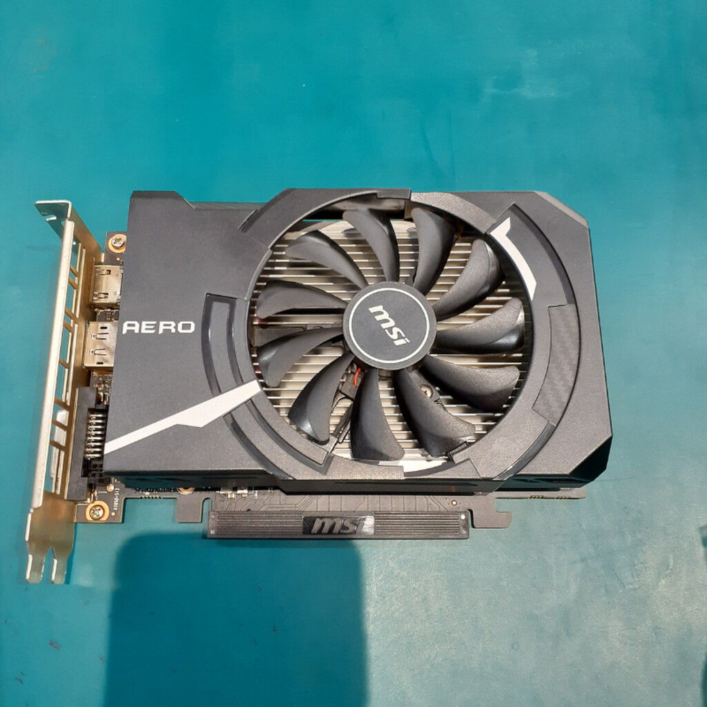 中古 MSI GeForce GTX 1650 AERO ITX 4G OC(GTX1650 4G GDR5) 139574