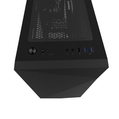 ZALMAN  Z1 Iceberg Black (MicroATX ガラス ブラック) 