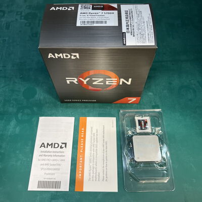 【静岡東瀬名店】中古  AMD Ryzen 7 5700X (AM4/3.4GHz/36M/C8/T16/65W) 150182 