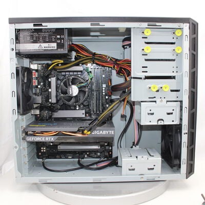【通販センター】中古  インバースネット FRONTIER(Intel Core i5 10400F/16GB DDR4 (PC4)/SSD500GB/なし/NVIDIA GeForce RTX 3060 12GB/W11H64 MAR) 197020 