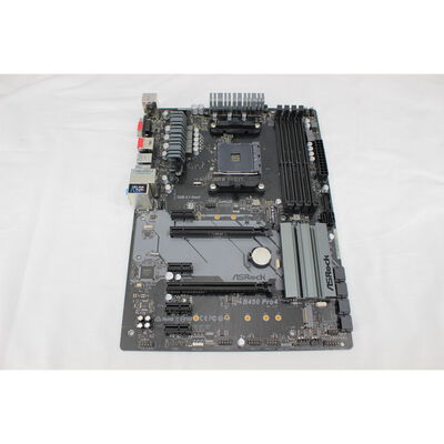 中古  ASRock B450 Pro4 (B450 AM4 ATX DDR4)137906 
