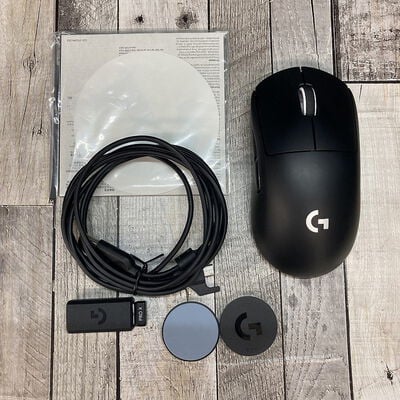 【広島店】中古  Logicool PRO X SUPERLIGHT Wireless Gaming Mouse G-PPD-003WL-BK 146967 