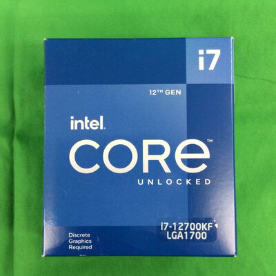【川崎店】中古  INTEL Core i7 12700KF (1700/3.6G/25M/C12/T20) 147858 
