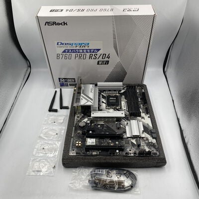 【座間相武台】中古  ASRock B760 Pro RS/D4 WiFi (B760 1700 ATX DDR4) 4510002685 