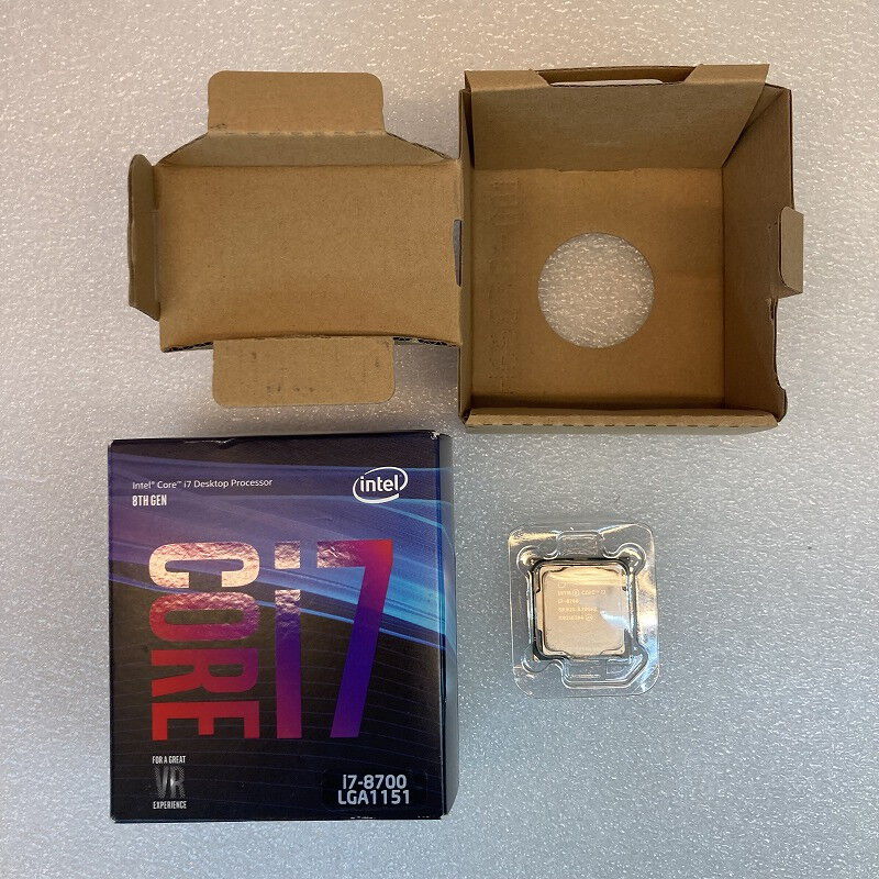 中古 INTEL Core i7 8700 (1151/3.20GHz/12M/C6/T12) 136198