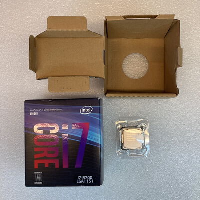 【京都店】中古  INTEL Core i7 8700 (1151/3.20GHz/12M/C6/T12) 136198 