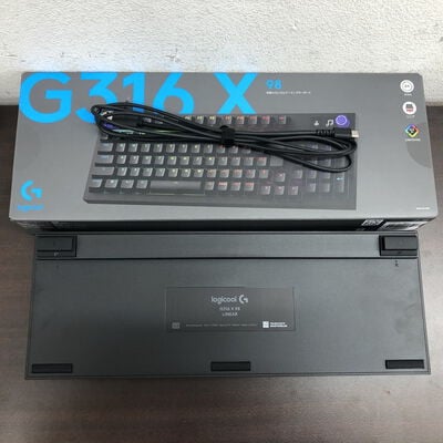 【福山ココローズ店】中古  Logicool G316X-98-LNBK (有線 ｹﾞｰﾐﾝｸﾞｷｰﾎﾞｰﾄﾞ) 5090001352 