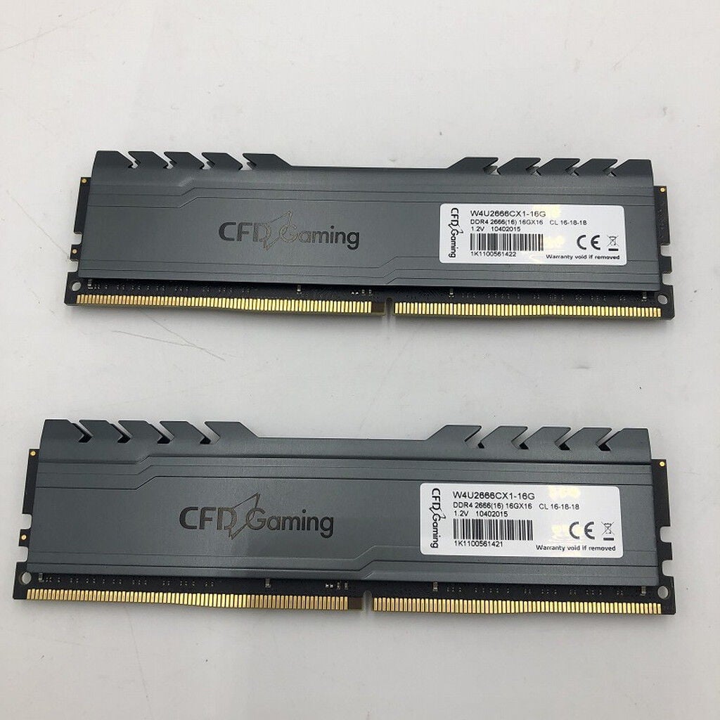 中古 16GB 2枚組(合計32GB) PC4-21300/DDR4-2666 デスクトップ用