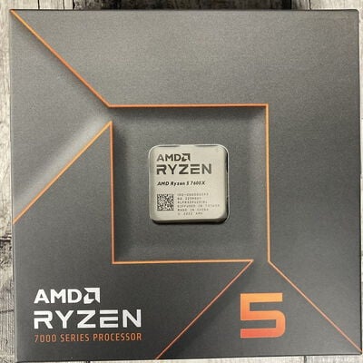 【広島店】中古  AMD Ryzen 5 7600X (AM5/4.7GHz/38M/C6/T12/105W 152464 