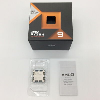 【浜松店】中古  AMD Ryzen 9 7900X3D (AM5/4.4/140M/C12/T24/120W) 156787 