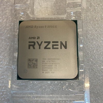 【京都店】中古  AMD Ryzen 9 5900X (AM4/3.7/70M/C12/T24/105W) 143914 