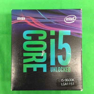 【川崎店】中古  INTEL Core i5-9600K (1151/3.70GHz/9M/C6/T6) 138480 