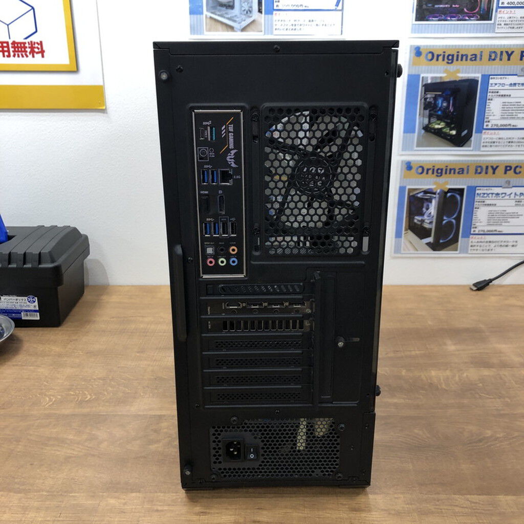 中古 自作PC (Ryzen 5 5600X/16GB/SSD240GB+1TB/HDD2TB/RTX3060 12GB