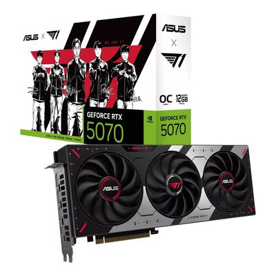 ASUS  T1 GeForce RTX 5070 12GB GDDR7 OC Edition T1-RTX5070-O12G-GAMING (GeForce RTX 5070 12GB) 