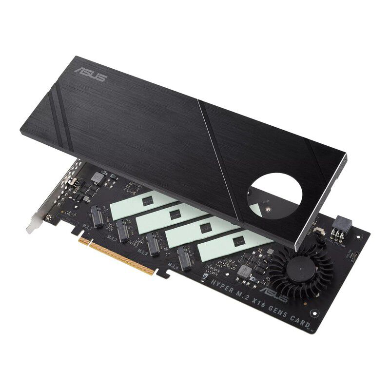 ASUS HYPER M.2 X16 GEN5 CARD (M.2 SSD拡張カード) ｜ パソコン通販の