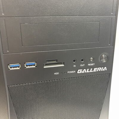 【宇都宮鶴田店】中古  THIRDWAVE GALLERIA ZV(i7 8700K/16GB/GTX1070Ti) 5280001354 