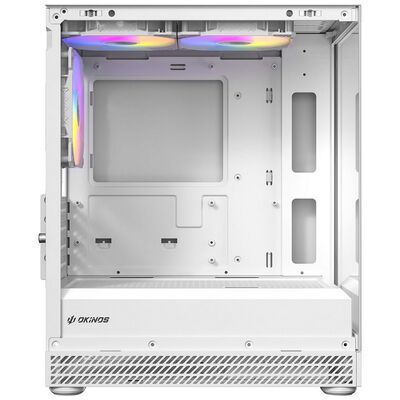 Okinos  Aqua UNO Polar (MicroATX ガラス ホワイト) 