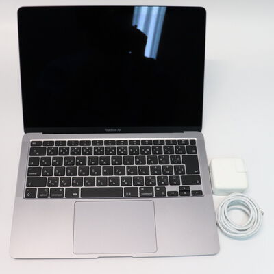 【札幌店】中古  Apple MacBook Air 13インチ 2020 (M1 8CPU 7GPU/8GB/256GB) スペースグレイ MGN63J/A 144573 