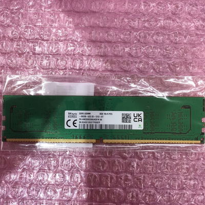 【佐賀南部バイパス店】中古  SKhynix HMCG66CGBUA081N AA PC5-44800 8GB デスクトップ用(DDR5-5600) 5250001363 