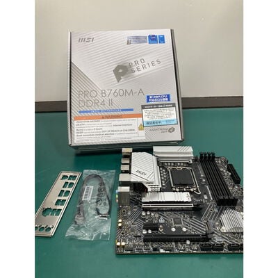 【富山本郷店】中古  MSI PRO B760M-A DDR4 II (B760 mATX 1700) 181809 