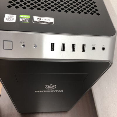 【福山ココローズ店】中古  GALLERIA(i7 10700/16GB/SSD1TB/HDD2TB/RTX2070 SUPER/W11H) 5090001256 