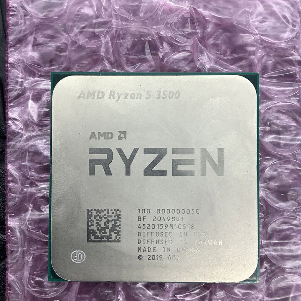 中古 AMD Ryzen 5 3500 (AM4/3.6/19M/C6/T6/65W) 142095 （384739