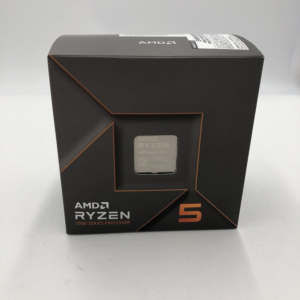 【中古美品】AMD Ryzen 5 7600 中古 AMD Ryzen 5 7600 (AM5/3.8GHz/38M/C6/T12/65W) 154484 （353732