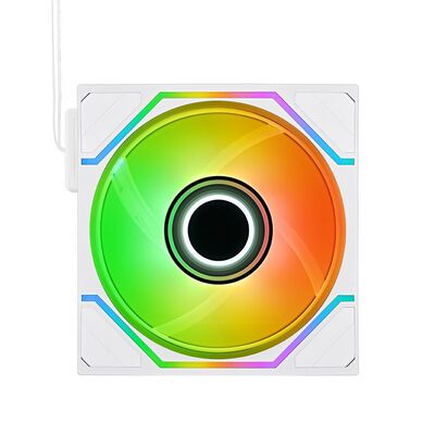 Thermaltake  SWAFAN 120 EX INFINITY ARGB Sync Snow 1Pack CL-F265-PL12SW-A ((120mm ARGB ホワイト 交換式ファン) 